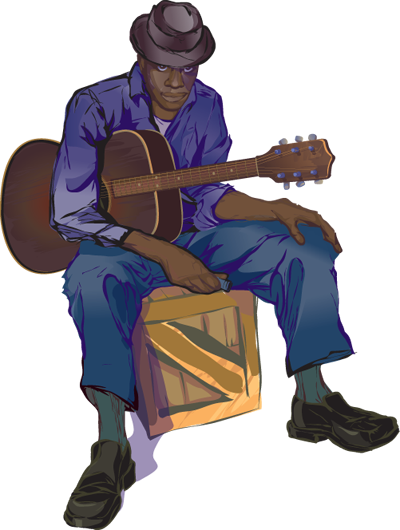 Blues - Prayer Warrior (400x530)