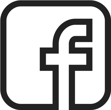 Facebook Logo Black And White (400x400)