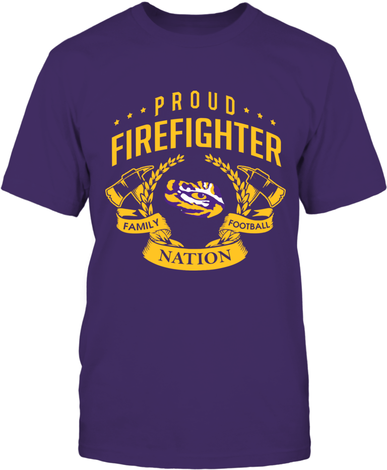Proud Firefighter Front Picture - The Field (1000x1000)