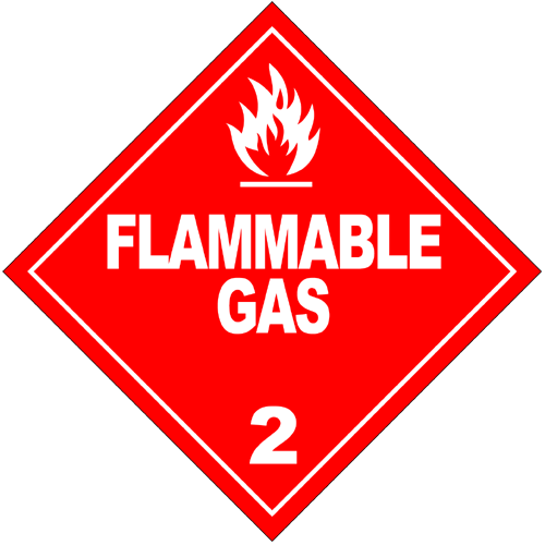 Class 2 Flammable Gas (500x500)