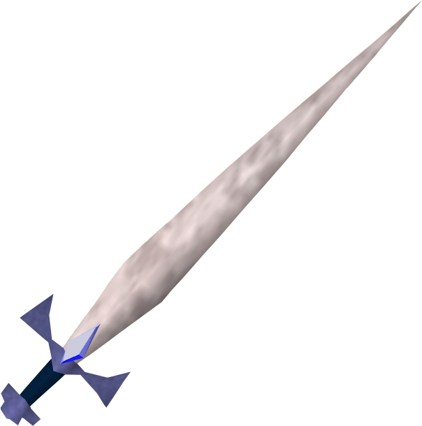 Blurite Sword - Runescape Knights Sword (604x610)