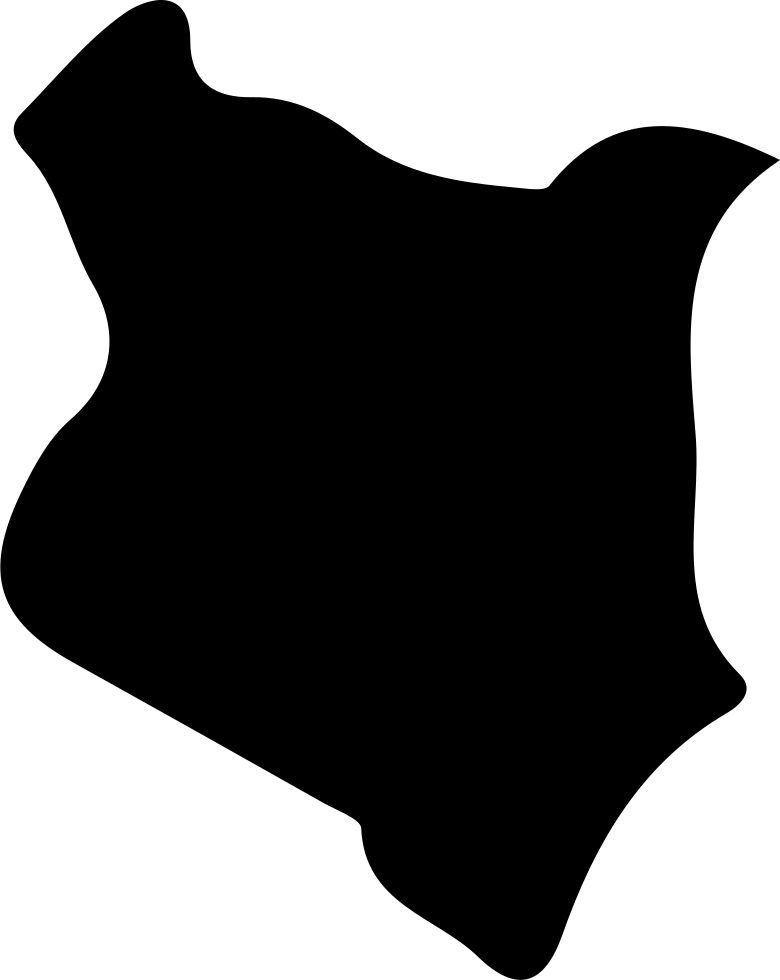 Kenya Comments - Kenya Country Shape (780x980)