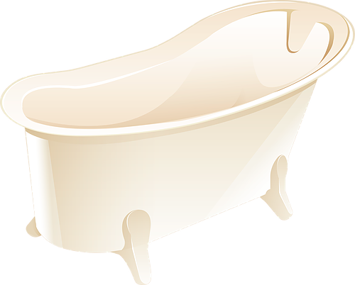 Bath Free Cutouts - Ванна На Прозрачном Фоне (500x402)