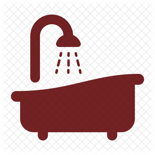 Bathtub Icon - Bathroom (512x512)