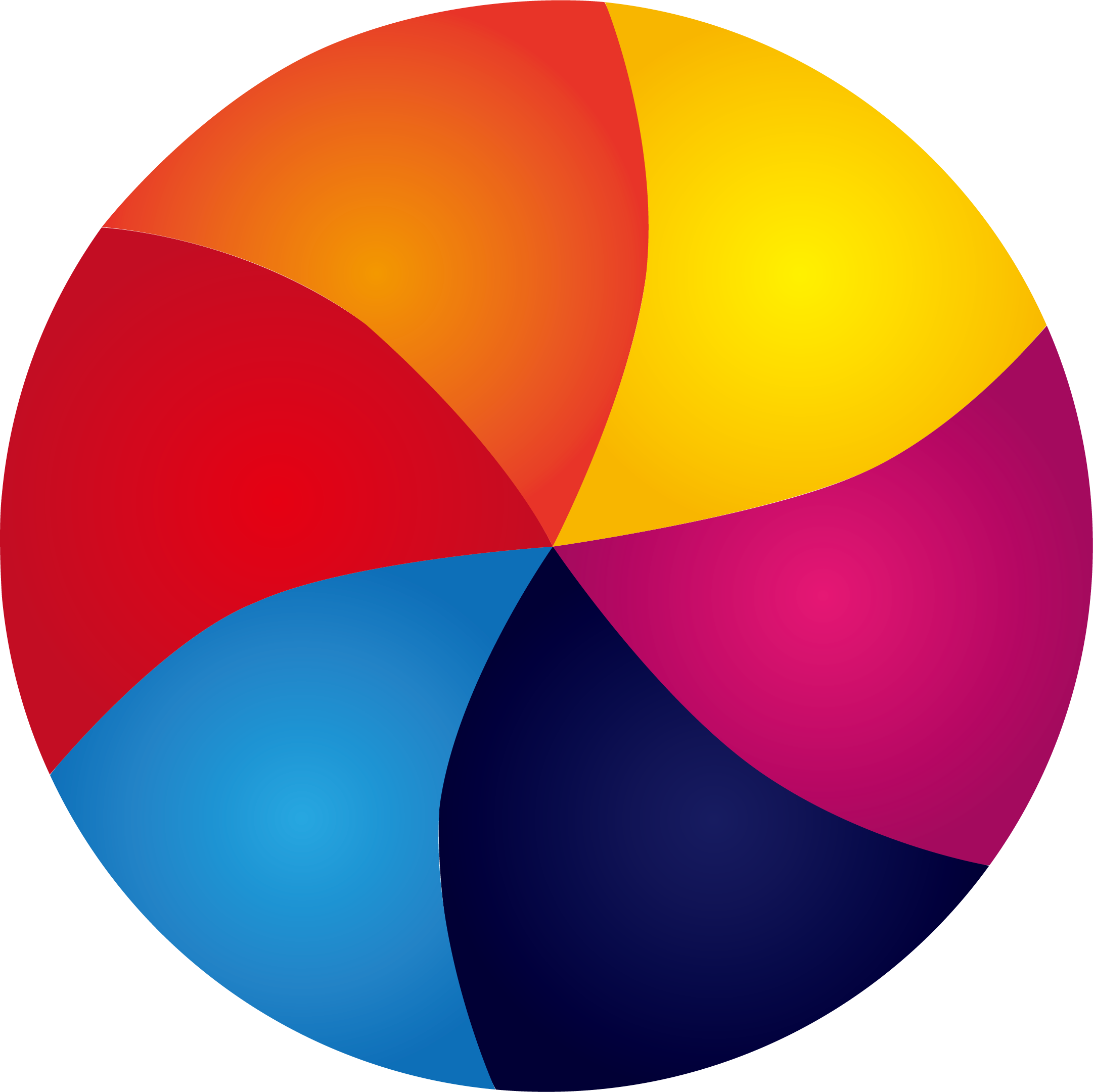 Spinning Circle - Colorful Circle - Circulo Colorido (2162x2161)