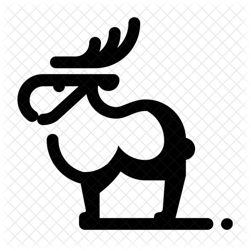 Reindeer Icon - Deer (512x512)