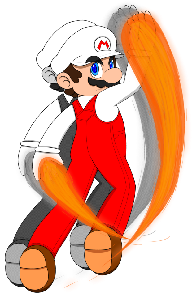 Fire Mario By Uranusglaze2002 - Mario Series (774x1032)