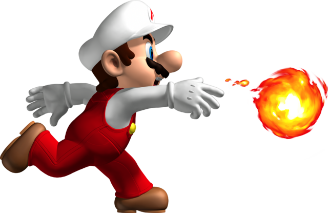Fire Mario - New Super Mario Bros (640x415)