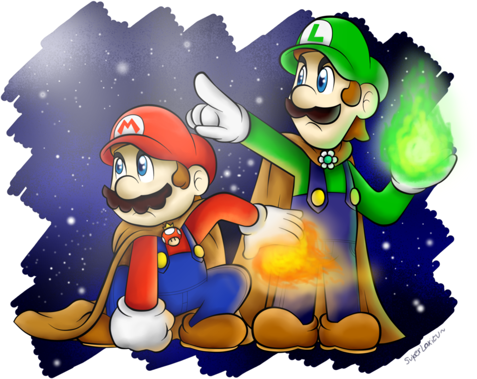 Mario Bros Superlakitu Deviantart (997x802)