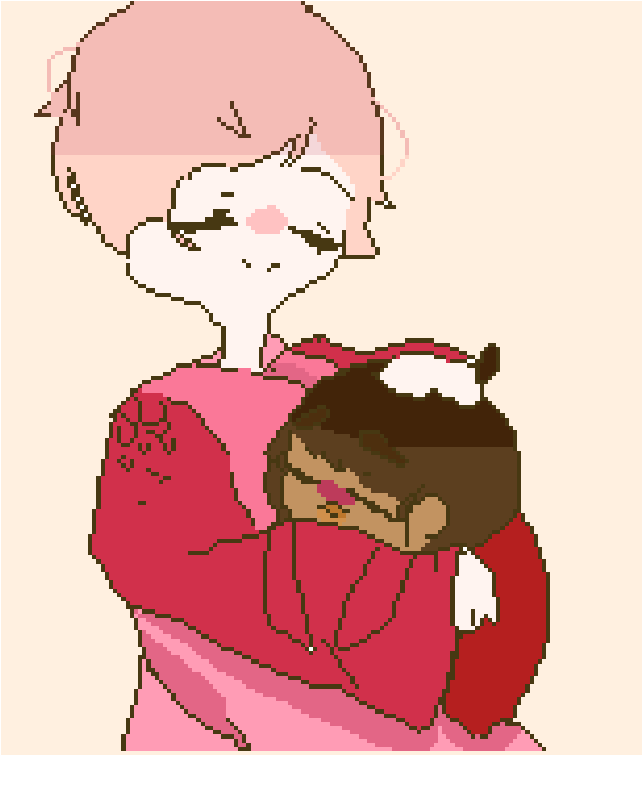 Cute Couple - Cartoon (1200x1200)