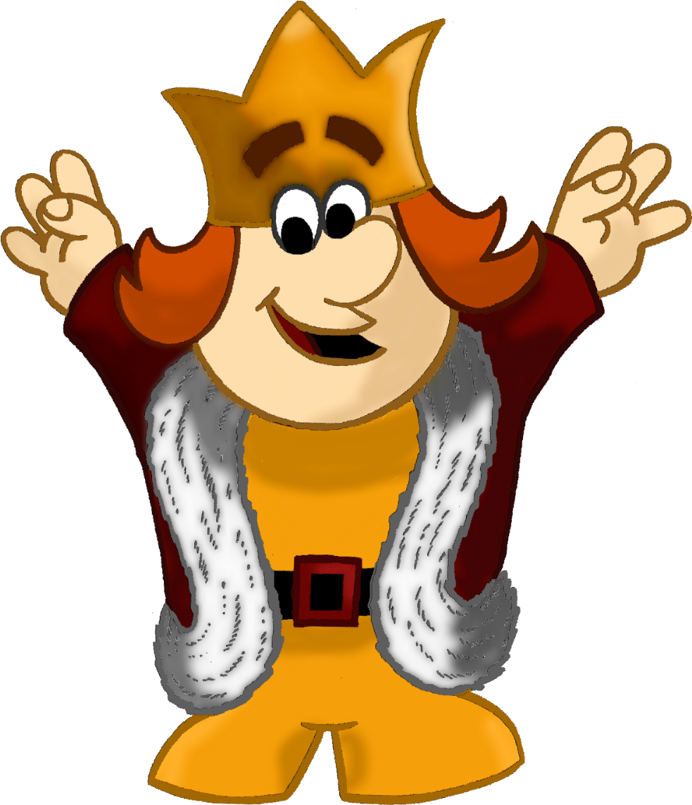 The King Is Dead - Cartoon (1000x1148)