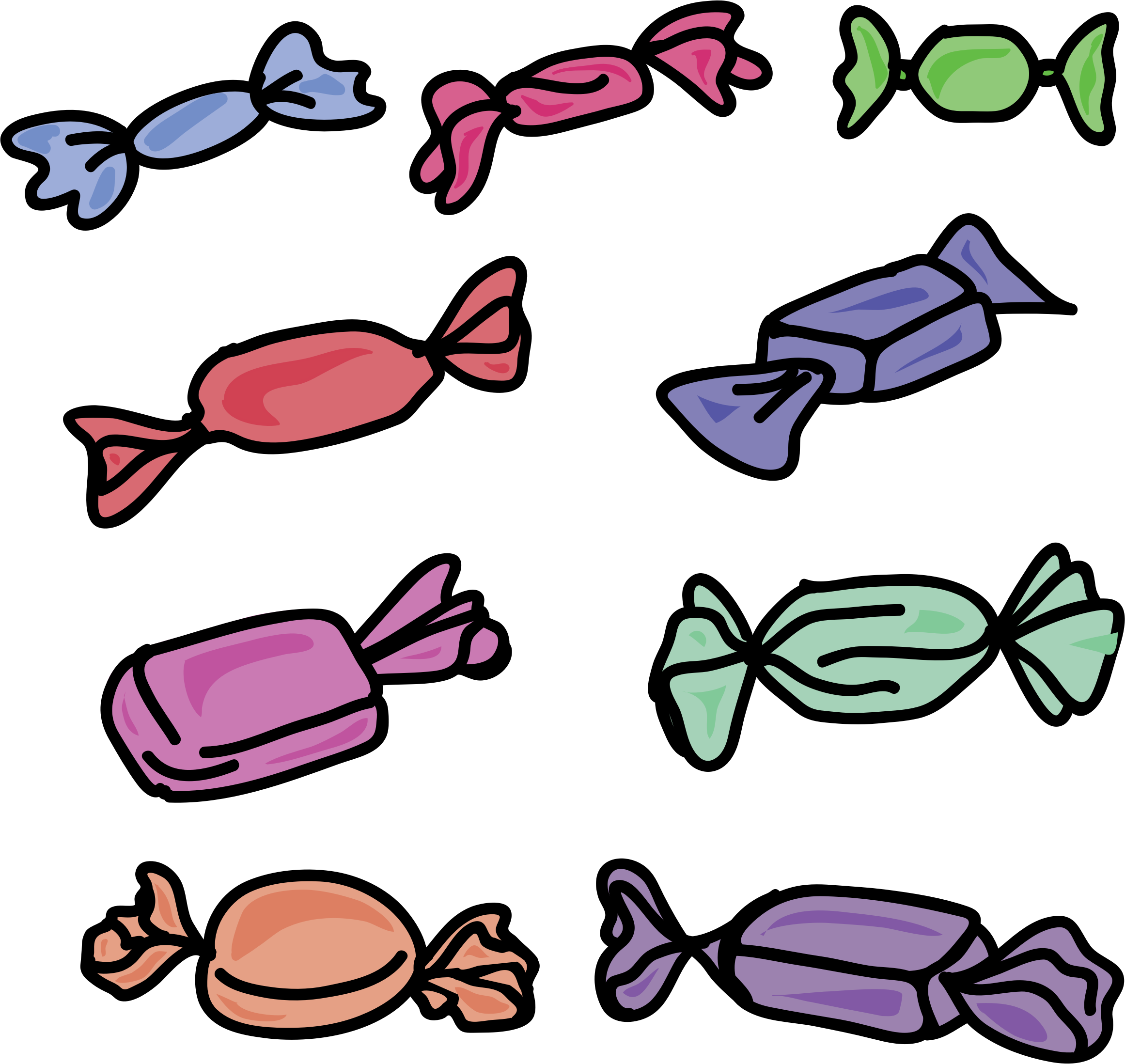 Big Image - Toffee Clipart (2322x2196)