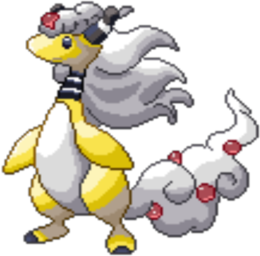 Mega Ampharos - Cartoon (420x420)