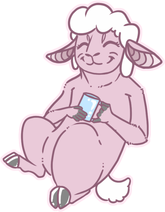 One Small Lamb - Cartoon (572x719)