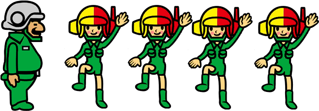 Marching Squad - Cartoon (689x231)