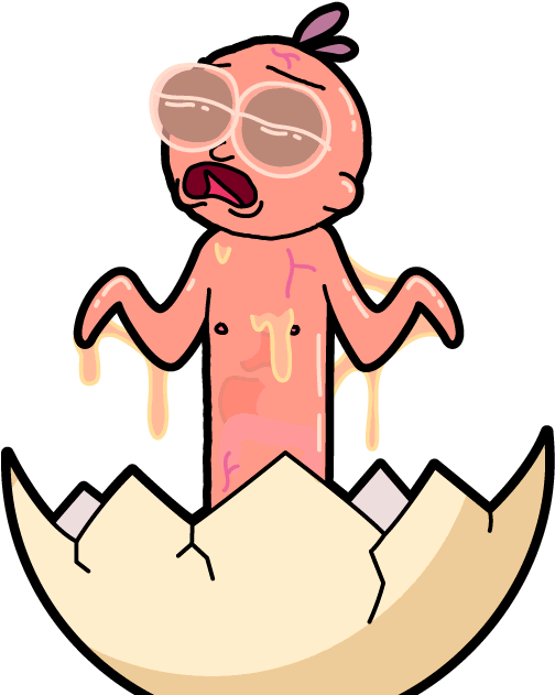 Easter Egg Morty - Easter Egg Morty (708x682)