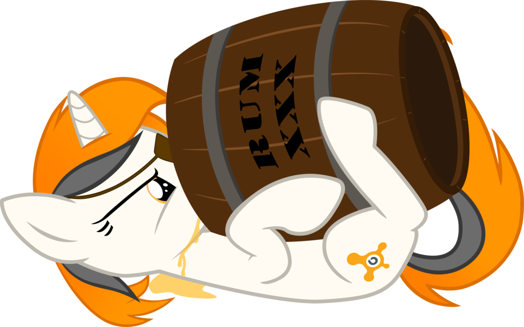 Avast And Rum By Vectorvito - Cartoon (1024x638)
