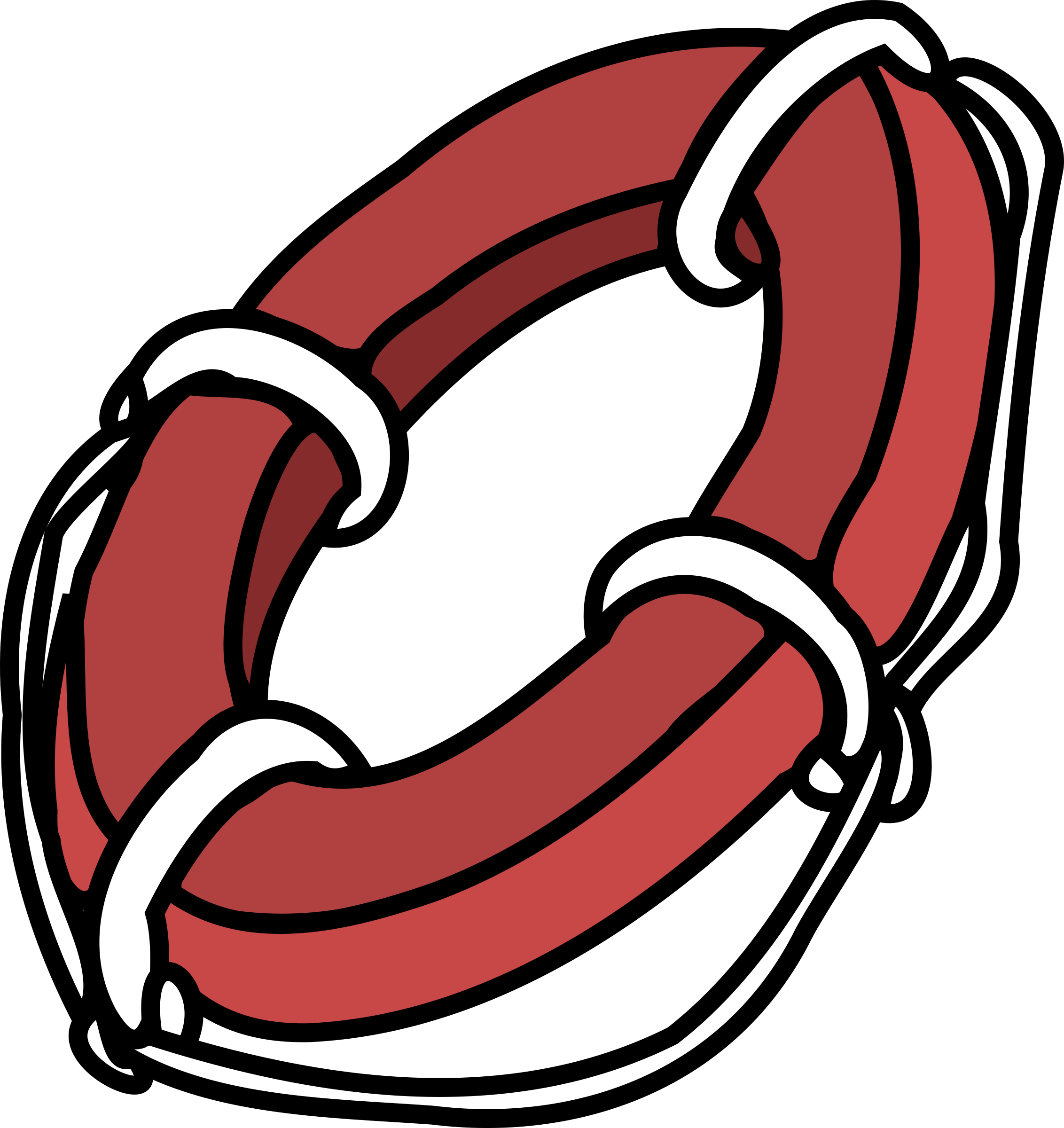 Big Image - Lifesaver Clipart (2264x2400)