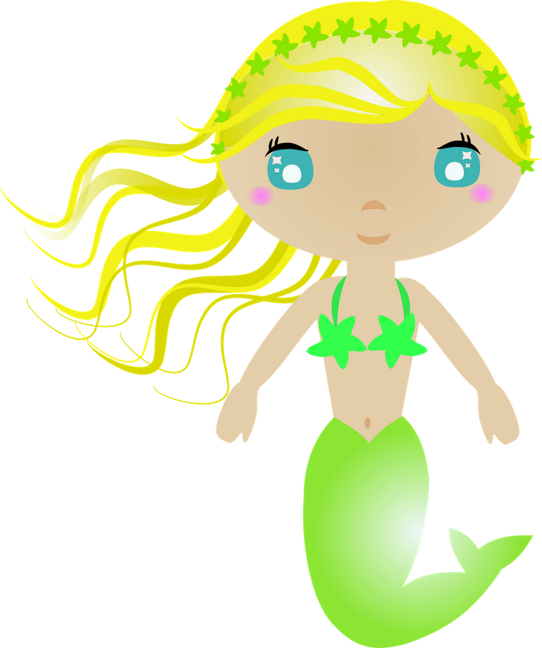 Mermaids - Clip Art (763x912)