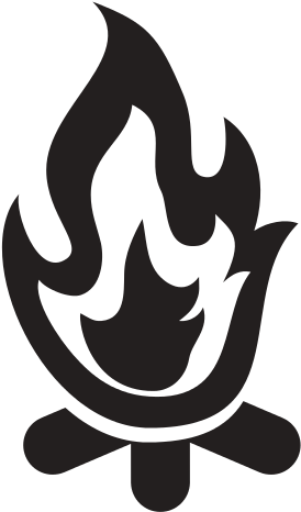 Campfire Icon - Emblem (550x550)