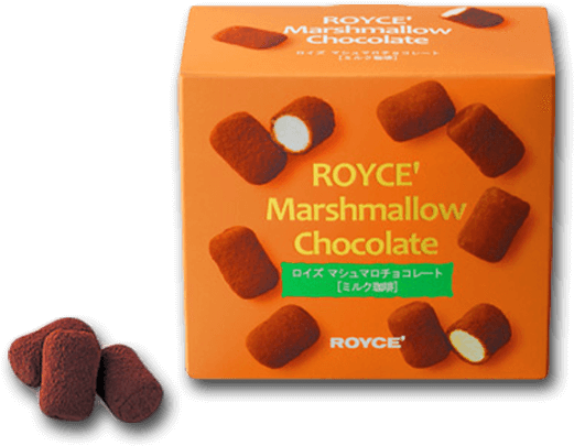 Royce' Marshmallow Chocolate - ロイズ Royce マシュマロチョコレート ミルク珈琲 Royce (600x600)