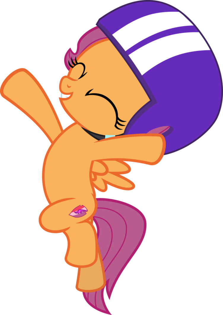 Scoot's High Jump By Cantercoltz - Conversation Threading (752x1061)