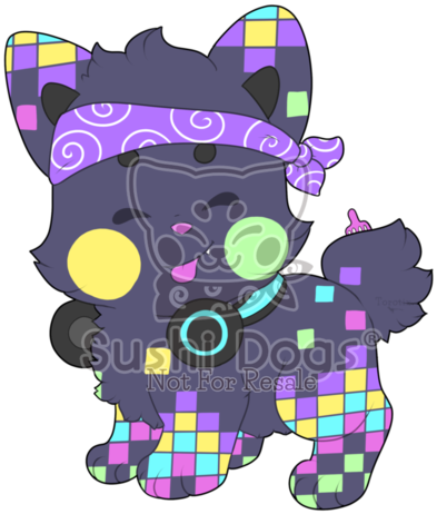 Disco Cake By Sooshdatabase - Cartoon (400x476)