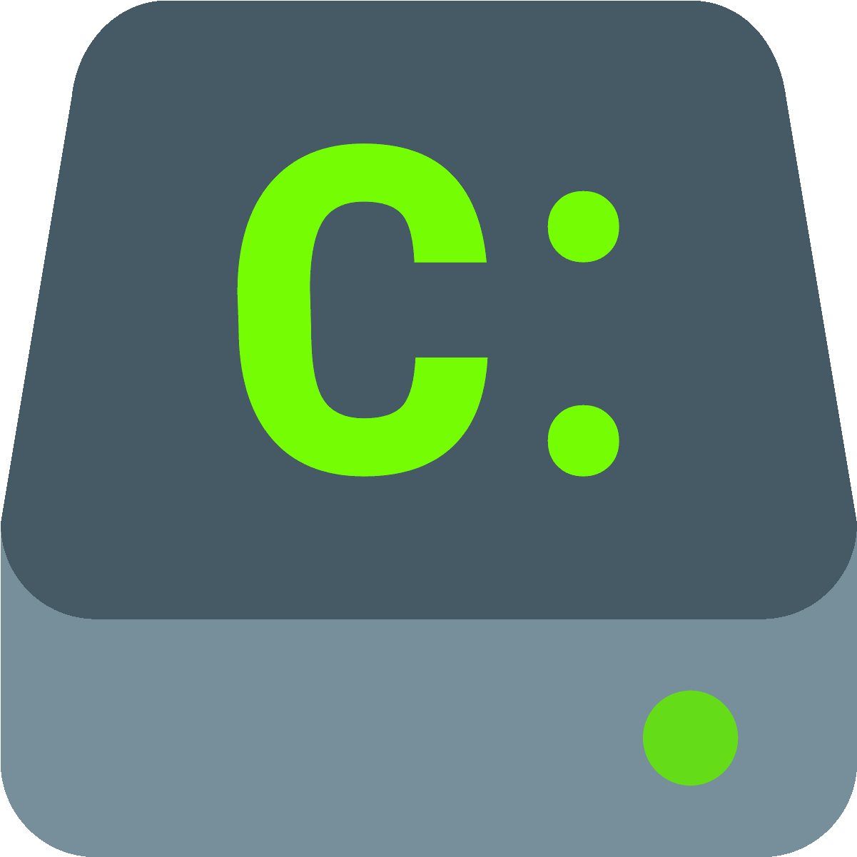 C Drive 2 Icon - C Drive Icon (1600x1600)