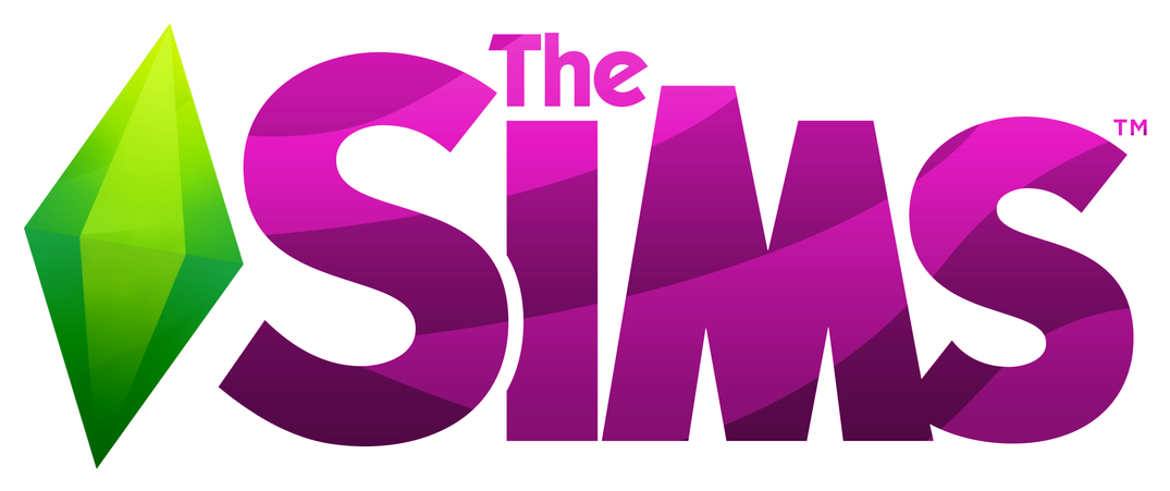 Sims 4 Logo Png (1100x483)