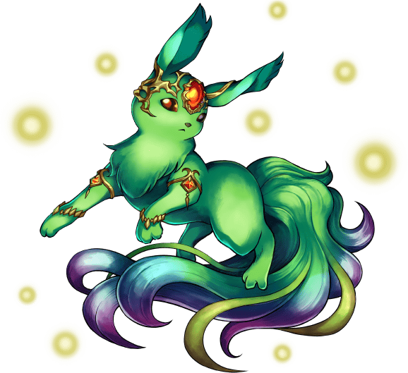 Latest - Carbuncle Final Fantasy Brave Exvius (578x529)