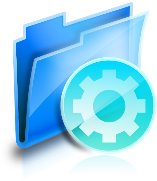 Settings Directory, Folder, Gearwheel, Preferences, - File Manager (512x805)