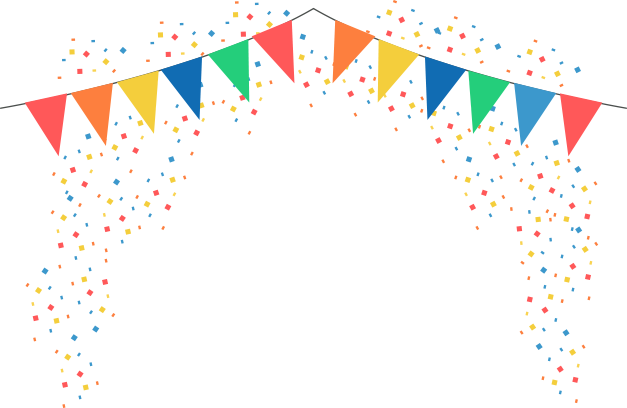 Play Valley - Happy Birthday Vector Transparent (627x408)