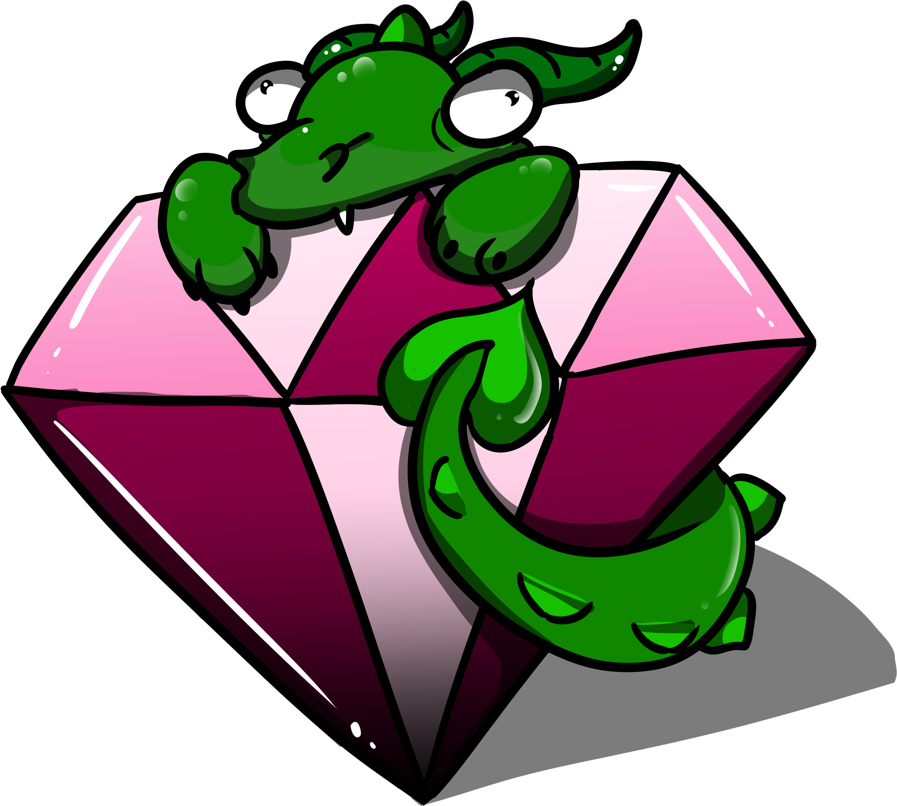 Dragonshirtgreen - Cartoon (4093x3000)