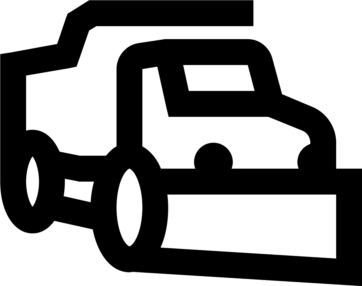 Snow Plow Icon - Snowplow (1600x1600)