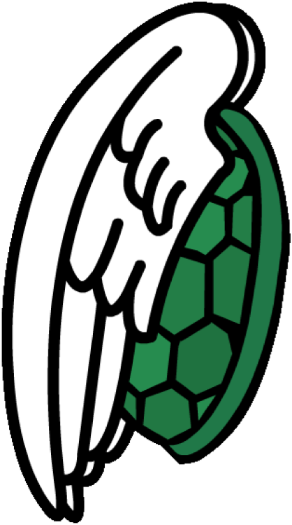 Winged Turtle Shell By Lambdakoopatmk - Winged Turtle Shell By Lambdakoopatmk (418x750)
