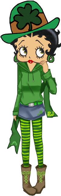 Irish Bb - Cartoon (692x679)