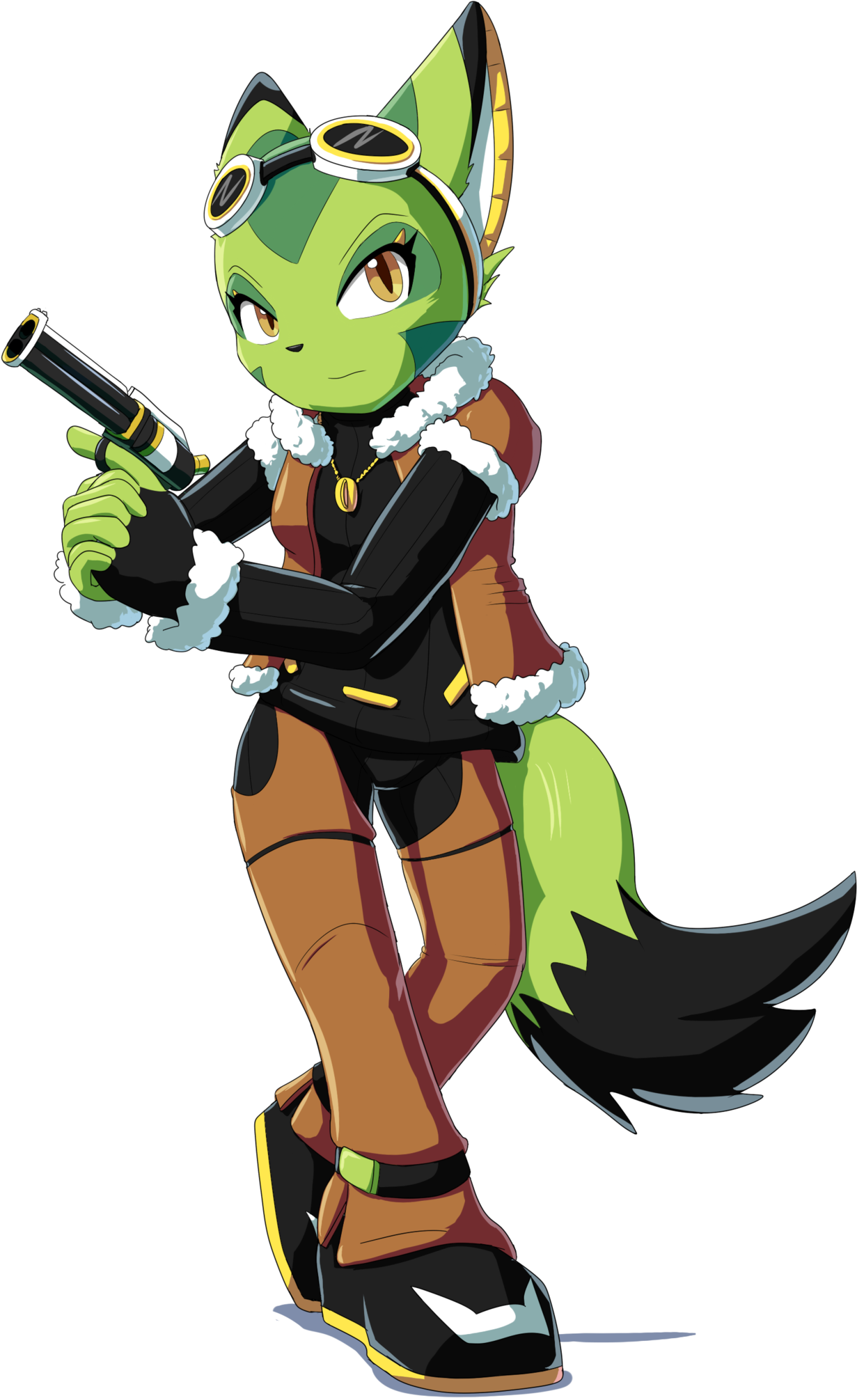 Corazon Tea - Freedom Planet 2 Cory (1280x2037)