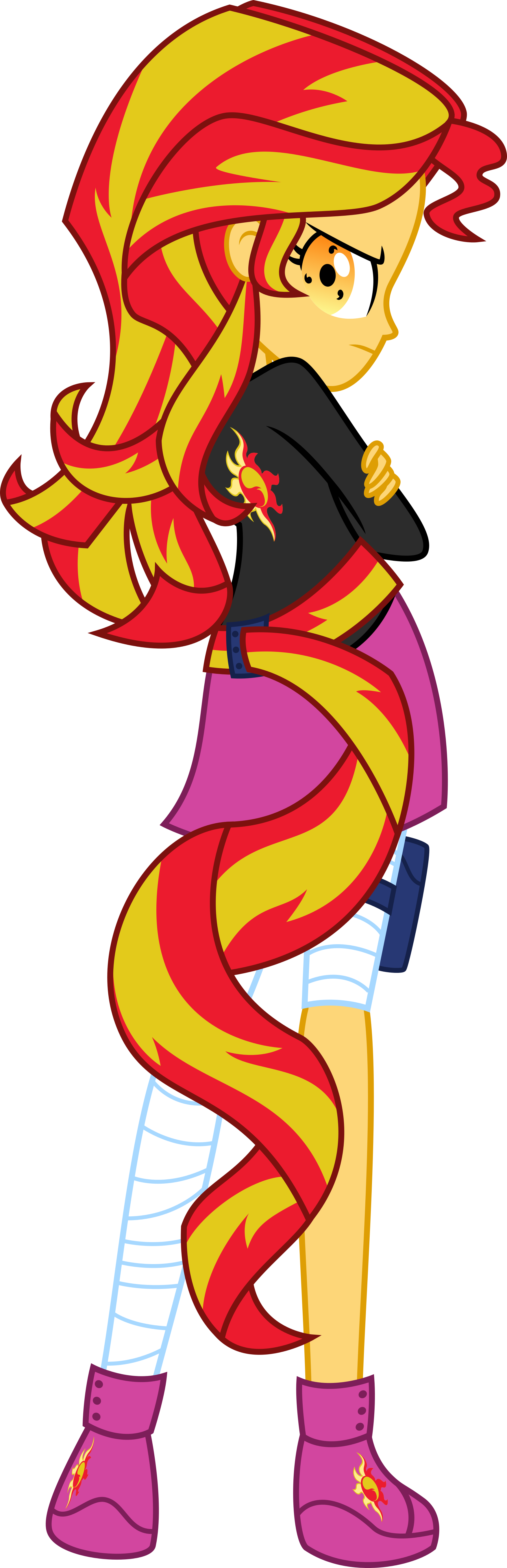 Never - Mlp Eqg Ninjas (1754x5422)