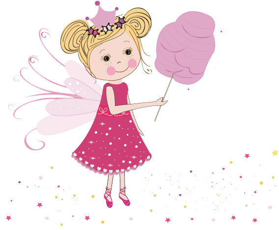 Cotton Candy Illustration - Cotton Candy (600x500)