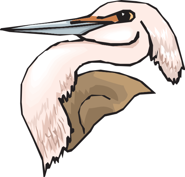 Heron Head Clipart (754x720)