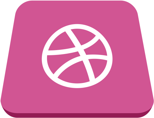 512 X 512 - Dribbble Icon (512x512)