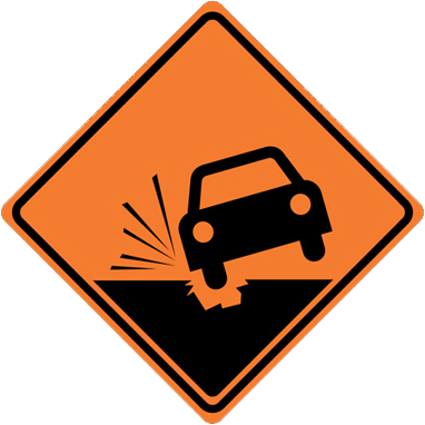 Delco Pothole - Sign (382x382)