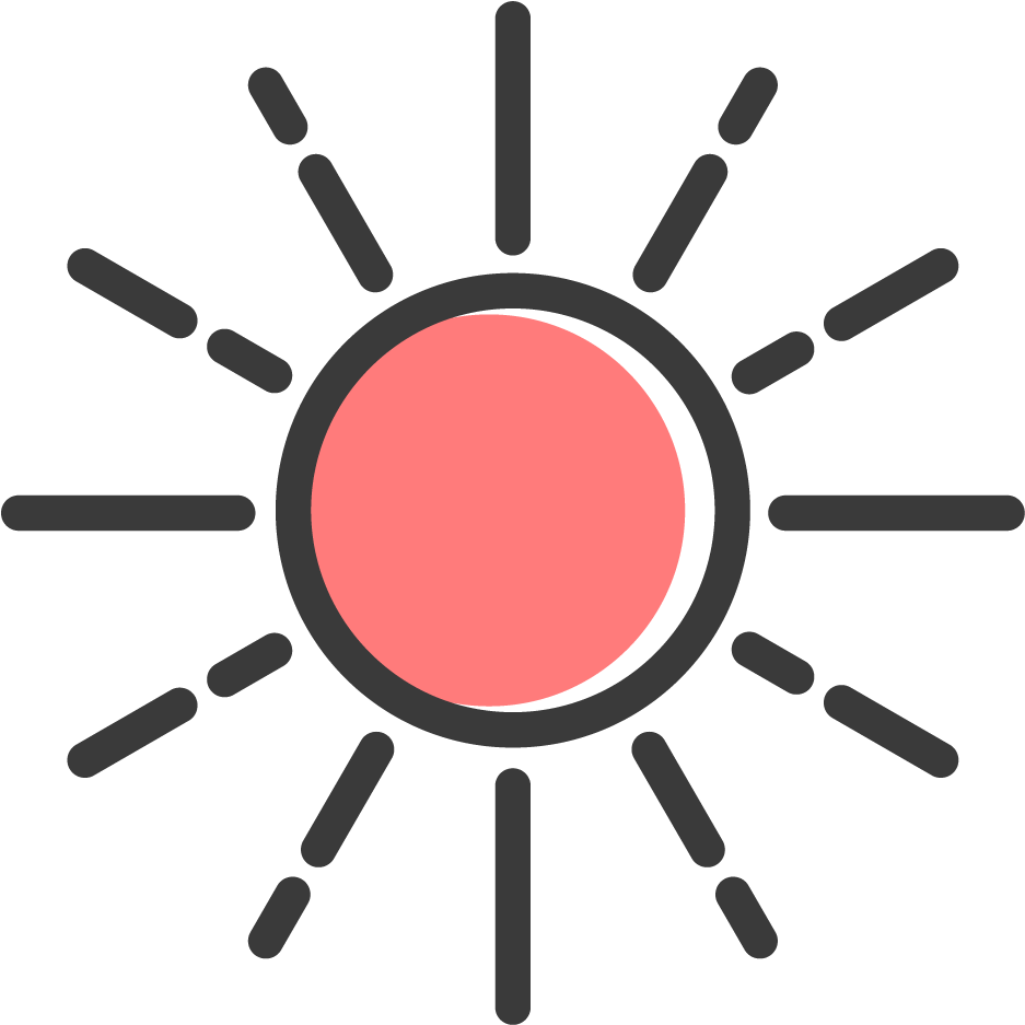 Booking & Cancellation Policy - Sun Icon (2234x2244)