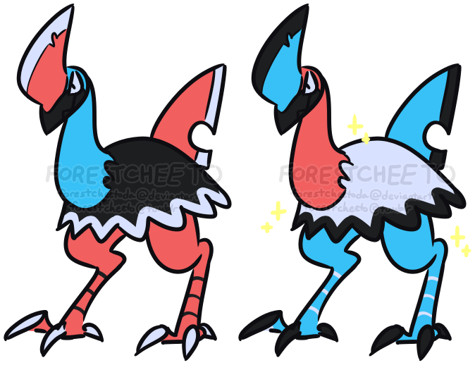 Leggybird By Forestcheetoda - Deviantart (674x518)