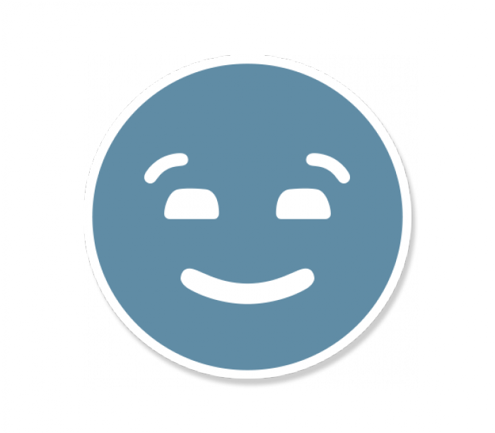 Say Thanks - Smiley (700x612)