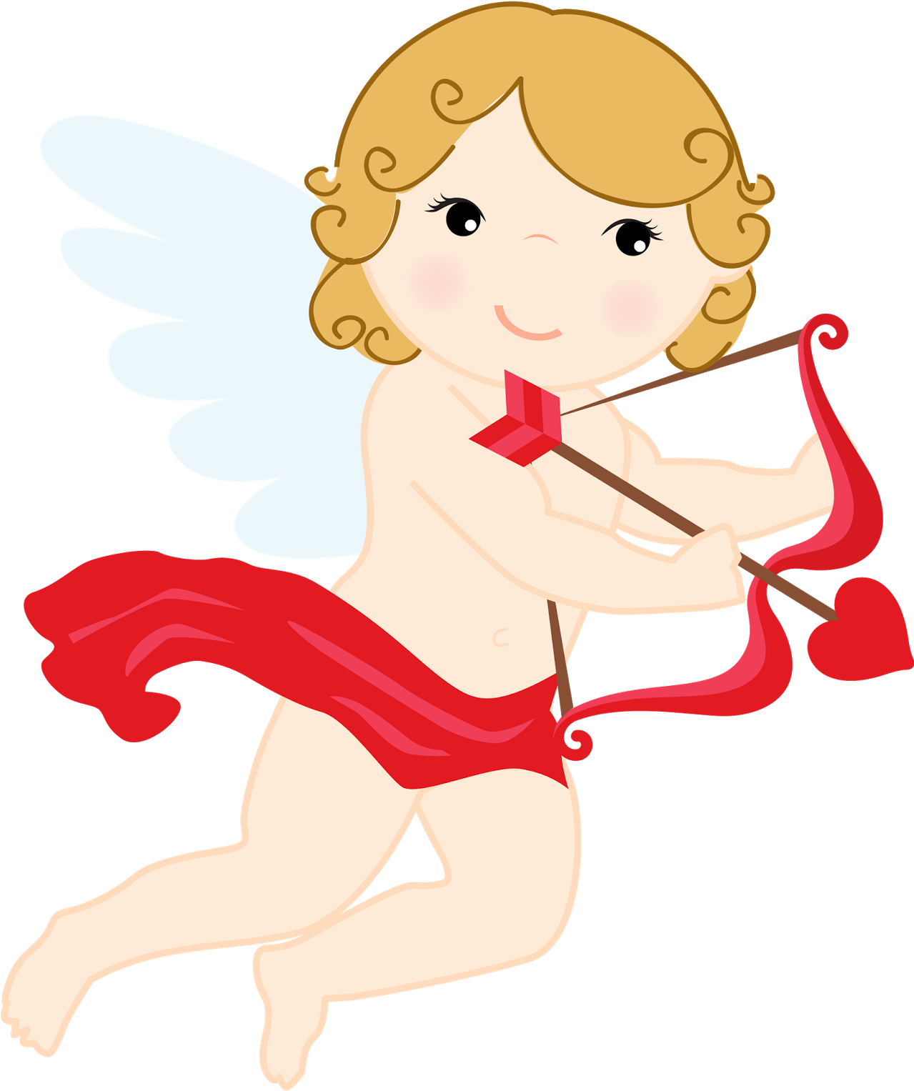 Clipart De Cupidos - Cupid (1342x1600)