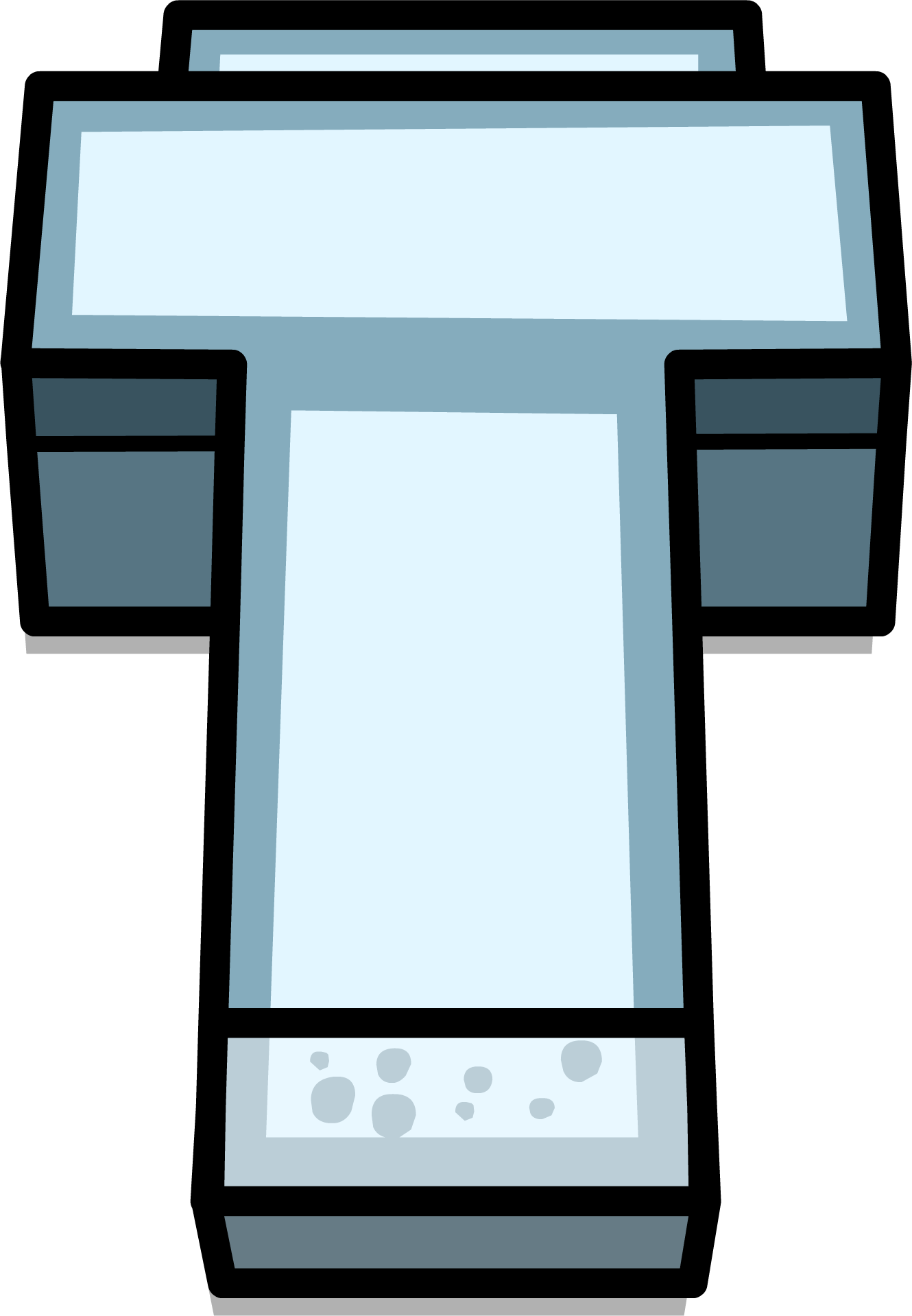 Diving Board Sprite 003 - Springboard (1330x1919)