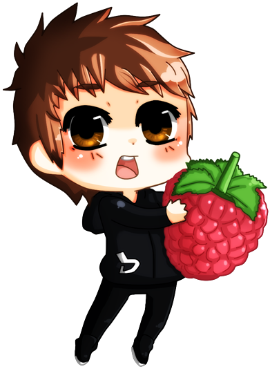 B Bomb Fruit By Chopper Chan - Block B Kyung Chibi (474x614)