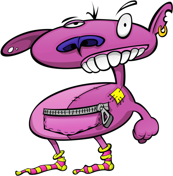 Clip Art - Funny Monster (792x800)