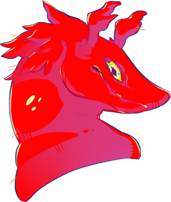 Halfacemischief's Art - « - Cartoon (556x654)